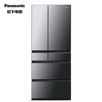 松下/Panasonic  原装进口640升 微冻保鲜多门冰箱 NR-F654HX-X5 玛瑙黑