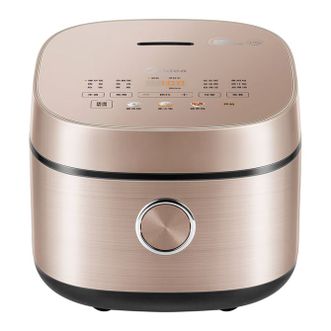美的/Midea  电饭煲 FBRC436 家用4L容量 智能预约拉丝金属炫彩触控屏