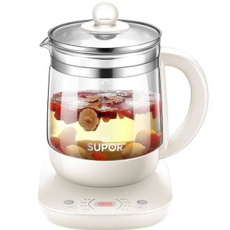 苏泊尔（SUPOR）  养生壶1.5L 家用多功能炖煮一体煮茶壶办公室小型保温烧水壶 SW-15YJ33
