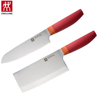 双立人  Now S系列刀具2件套 家用厨房菜刀多用刀 刀具套装