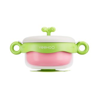 英氏（YEEHOO）  三叶草注水碗 公主粉