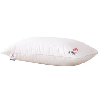 洁丽雅/Grace  全棉羽丝棉枕  快速回弹可机洗不易变形枕头  48*74cm单只