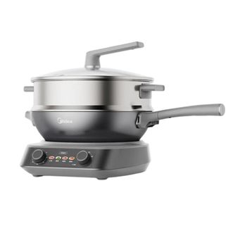 美的/Midea  电炒锅 MC-HCG2818S 多功能一体不粘锅