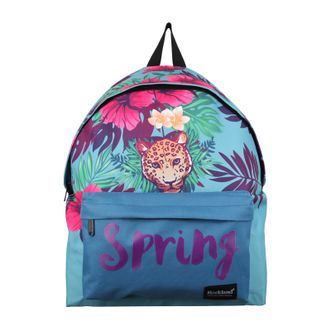洛克兰/ROCKLAND  春语系列简约印花书包 双肩旅行学生校园背包 南山兽
