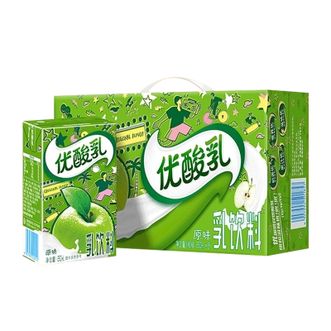 伊利  牛奶饮品含乳饮料优酸乳原味250ml*24盒整箱