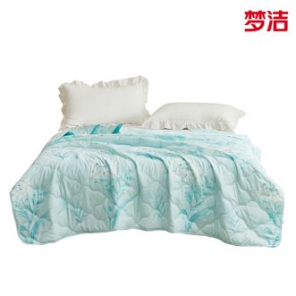 梦洁家纺  舒柔清爽夏被 凉被 双人空调薄被 亲肤透气被 柠静200*230cm  1010289078A