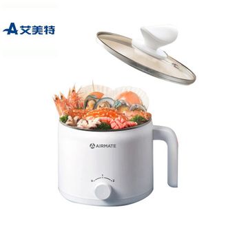 艾美特/Airmate  电煮锅泡面锅电火锅电热锅蒸煮一体电蒸锅宿舍小火锅多功能小电锅