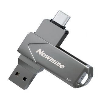 纽曼（Newmine）  UT05双接口闪存盘 USB3.1 Gen1 U盘 手机电脑两用，大容量便携 合金版32G【Type-C+USB】两用U盘