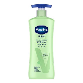 凡士林/Vaseline  身体乳400ml保湿凝露 男女春夏润肤持久留香晒后补水修护芦荟胶