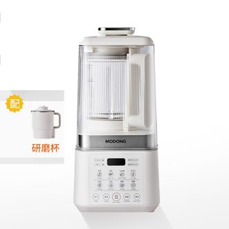 摩动/MODONG  破壁机家用加热多功能小型果汁婴儿辅食全自动柔音料理豆浆机1.5LMD-PB06+研磨杯