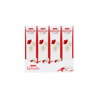 费列罗  拉斐尔脆雪柔椰蓉扁桃仁糖果酥球3粒装*16条 细腻丰富