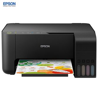 爱普生/Epson  墨仓式无线家用打印机彩色喷墨照片打印复印扫描办公一体机家庭教育好帮手 L3258  打印机