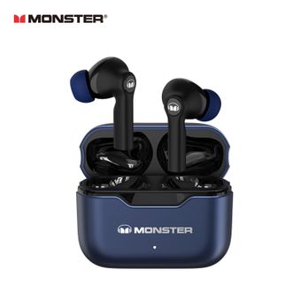 魔声（MONSTER）XKT02无线蓝牙耳机入耳式音乐高音质电竞游戏运动降噪长续航耳机苹果华为小米通用蓝色