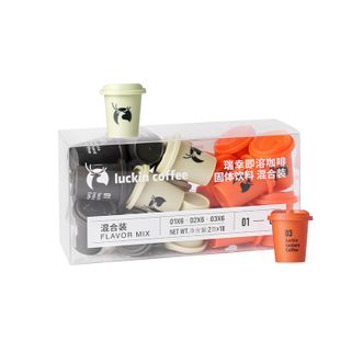 瑞幸咖啡/lucking coffee  混合装2g*18颗/共36g元气弹系列
