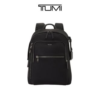TUMI  Voyageur女士双肩包通勤包  0196601DGM  黑色拼烟枪色