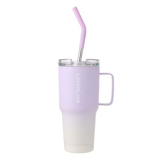 乐扣乐扣（LOCK&amp;LOCK）  幻彩双饮冰霸杯 紫色 570ml LHC6796FU
