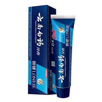 云南白药  朗健牙膏 云南白药牙膏清爽薄荷型120g*1支