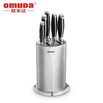 欧美达（OMUDA）  刀具公爵系列6件套菜刀水果刀厨房不锈钢刀具套装GJ106-C