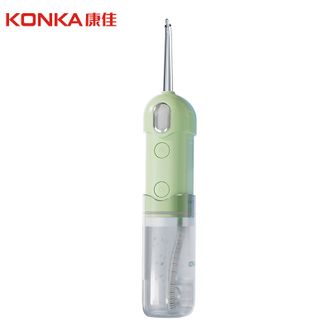 康佳/Konka  家用冲牙器便携式设计洗牙器洁牙器水牙线清3档模式4种专业喷嘴