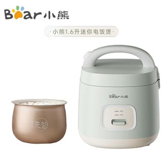 小熊/Bear  电饭煲  1.6升迷你电饭煲  陶瓷油内胆  一键操作  DFB-T16R6