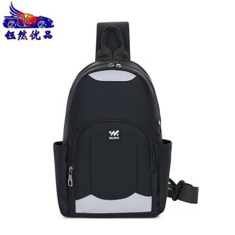 钰然优品  斜挎包防泼水面料胸包大容量单肩背包5-9