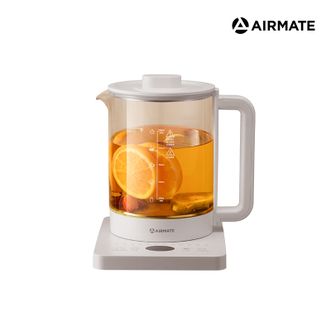 艾美特/Airmate  多功能养生壶 1.5L 家用煮茶壶烧水壶电热水壶 304不锈钢 定时智能预约 简约养生壶 CS0815