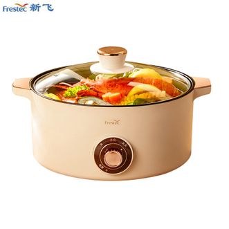 新飞/Frestec  电火锅多功能3L大容量家用煎炒涮煮蒸1000W大火力