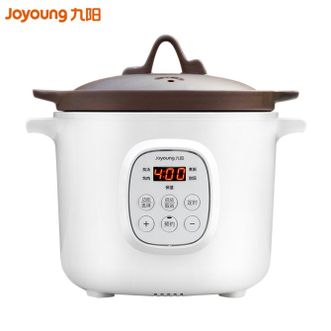九阳/Joyoung  电炖锅 快炖4L炽陶内胆家用全自动智能旋控预约定时 DGD2066AM