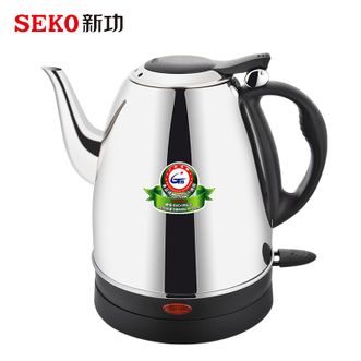 新功/Seko  S1电热水壶家用自动断电防干烧304不锈钢烧水壶长嘴壶