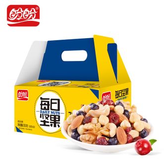 盼盼   每日坚果（4种坚果+2种果干）礼盒600g（20g*30袋）