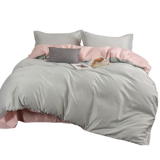 品梵-家纺活性纯色棉床品套件-春夏四件套200*230CM