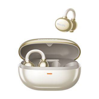 飞利浦（PHILIPS）  降噪耳夹式蓝牙耳机无感佩戴澎湃低音真无线开放耳机
