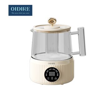 OIDIRE  全玻璃分体花茶壶 养生壶 ODI-HC05（800ml）