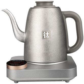 新功/Seko  钛金属自动上水电热水壶烧水壶智能恒温茶台泡茶电茶炉T17