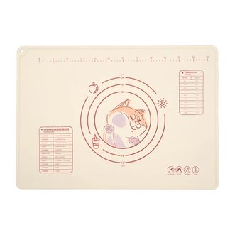 Jeetee  吉特硅胶揉面垫食品级加厚硅胶垫面板家用擀面烘焙案板塑料