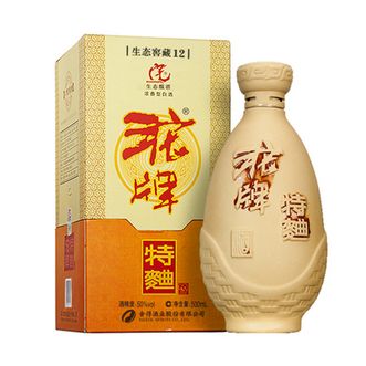 沱牌舍得 沱牌特曲生态窖藏12 50度500ml单瓶装