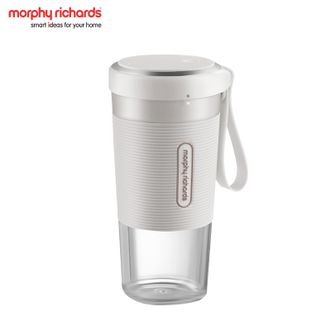 摩飞 /Morphy Richards  榨汁机便携式榨汁杯磁吸充电迷你无线果汁机料理机随行杯白色