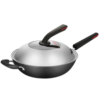 炊大皇（COOKER KING）  手铸铸铁炒锅（非氧化） CG32SZ手铸铁锅 32cm