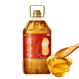 福临门  福至心礼压榨一级花生油  5L 福临门  福至心礼压榨一级花生油  5L