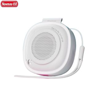 纽曼（Newmine）  无线蓝牙音箱PBS011【白色】 便携式户外音响防尘防水 重低音小钢炮家用室内迷你小音响 可插卡长续航