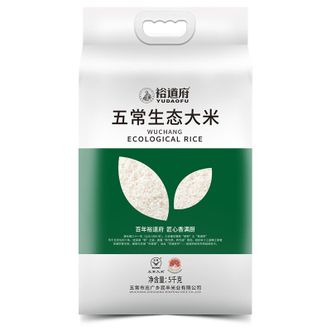 裕道府  五常生态大米（双层袋真空装）5kg