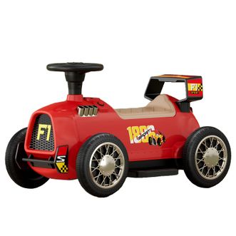 airud  复古F1四轮儿童玩具电动车 8199蓝牙款（多色可选）