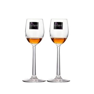 LUCARIS  上海精髓系列烈酒杯2只  约100ml /高约170mm  水晶玻璃甜酒杯白酒杯酒杯酒具