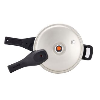 苏泊尔/Supor  高压锅压力锅铝合金加厚防爆带蒸格好帮手系列燃气灶明火专用  24cm 7.5L