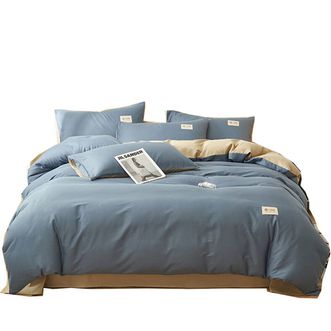 洁丽雅/Grace  CP1582牛奶蓝四件套 JLYSJT006