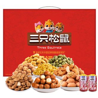 三只松鼠（Three Squirrels）  坚果礼盒2025福运礼 1770g