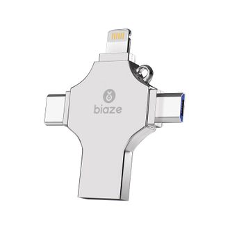 毕亚兹128GBUSB3.0LightningType-CMicro苹果手机U盘U6-128G