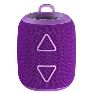 纽曼（Newmine）  蓝牙音箱无线音箱便携式户外家用电脑桌面迷你重低音炮全屏炫彩小音响微信收款音乐播放器紫色