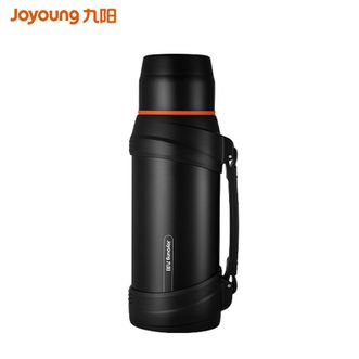九阳/Joyoung  旅行必备户外保温壶 不锈钢大容量保温瓶旅游车载真空保温水壶2L 黑色-B20F-WR575