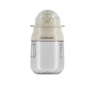 乐扣乐扣/Lock＆Lock  运动便携榨汁杯白色榨汁机家用便携式果汁机户外随行杯E-JJ3335WHT